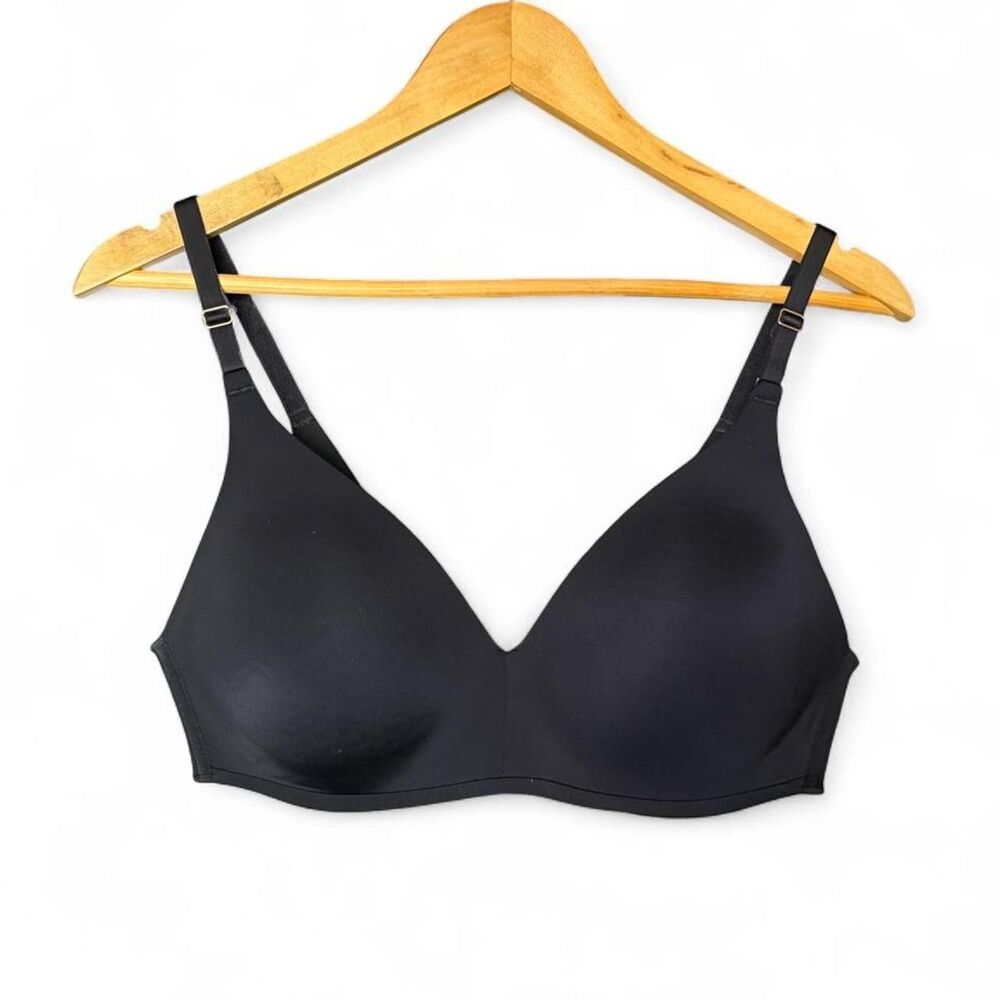 Soma Wireless Bra Vanishing 360 Black 36C